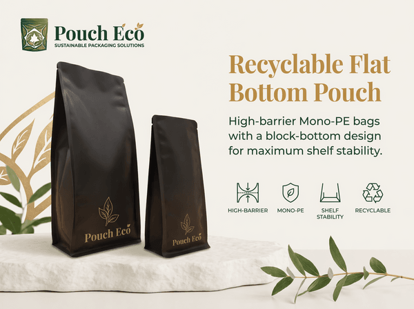 recyclable-oriented PE pouch