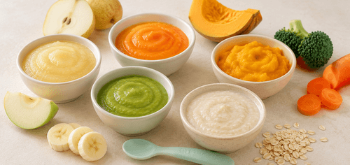 Mono-PE baby food spout pouch with 8.6 mm spout, infant nutrition application