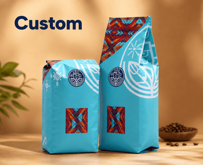 Recyclable side gusset bags for coffee, pet food and dry goods