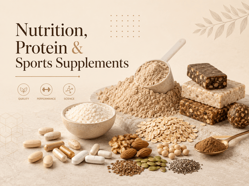 Recyclable quad seal pouches for nutrition, protein, and sports supplement powders