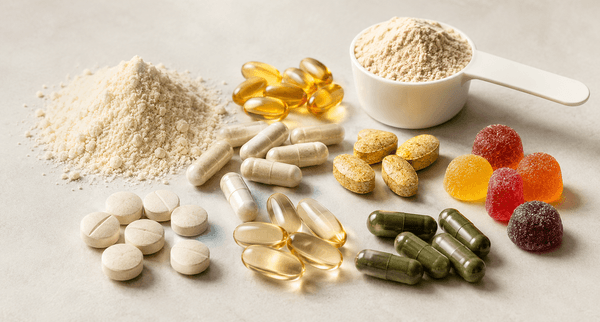 Recyclable PE pouch for protein powder and nutritional supplements