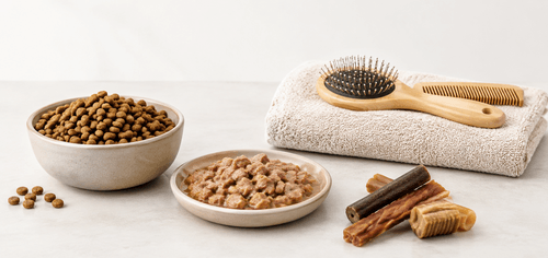 Recyclable spout pouches for liquid pet supplements and treat pastes