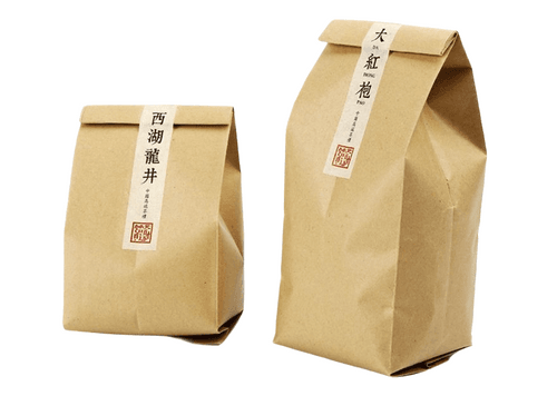 Side-gusset recyclable shaped pouch for whole-bean coffee in mono-material structure