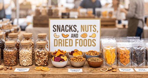 Home compostable shaped pouch with tear-notch closure for snack and nut applications