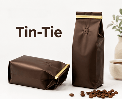 Recyclable side gusset bags for coffee, pet food and dry goods