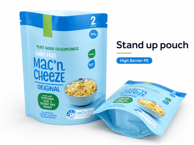 High barrier PE stand-up pouch with degassing valve for coffee packaging